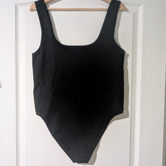 A New Day | Women's Seamless Tank Bodysuit In Black - Picture 7 of 12